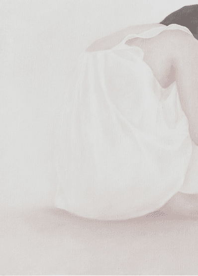 흰 · 유화 · 72.7x60.6cm · 2020 [출처] 이목화랑 홈페이지