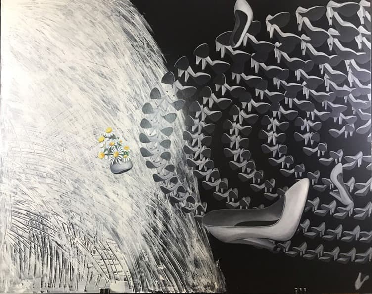 윤경조 개인전 <나는 반성문을 쓴다>展 포스터