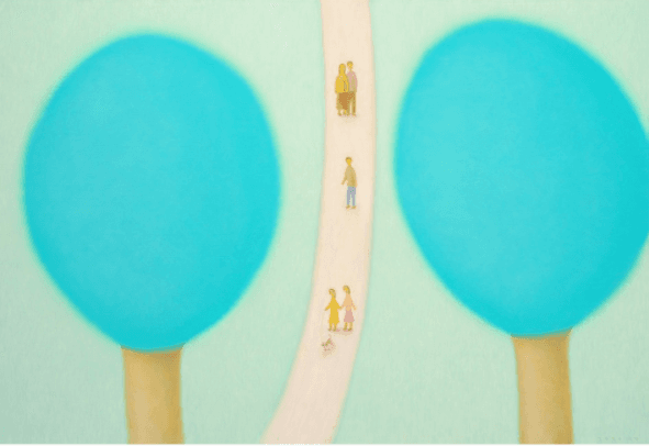 풍경 · Acrylic on canvas · 90x130cm · 2020 · Scenery · Acrylic on canvas