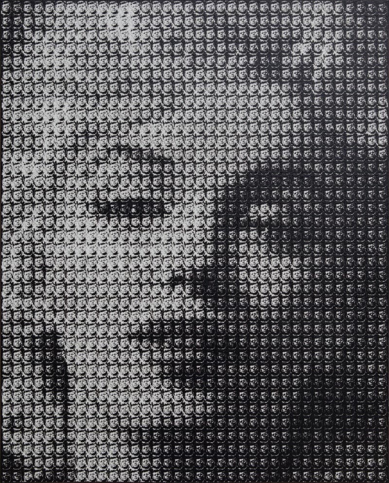 김동유-Marilyn Monroe (John F. Kennedy) · Oil on canvas · 113 x 91cm · 2018