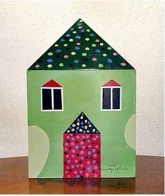 Esat Side 19-Love and Peace3 · Acrylic on wood · 20x80x34cm · 2019 · Esat Side 19-Love and Peace3 · Acrylic on wood