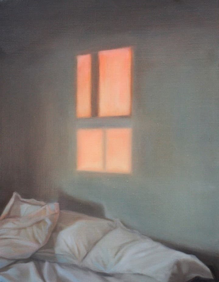 fade · oil on canvas · 40.9x31.8cm · 2020 · fade · oil on canvas