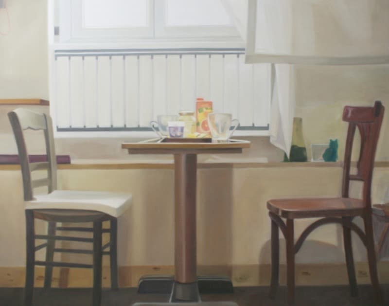 The Table · oil on canvas · 162.0x130.3cm · 2021 · The Table · oil on canvas