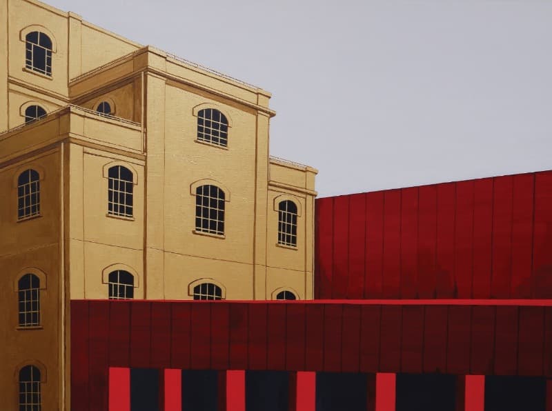 Fondazione Prada 2 · acrylic on canvas · 97×130cm. · 2020 · Fondazione Prada 2 · acrylic on canvas