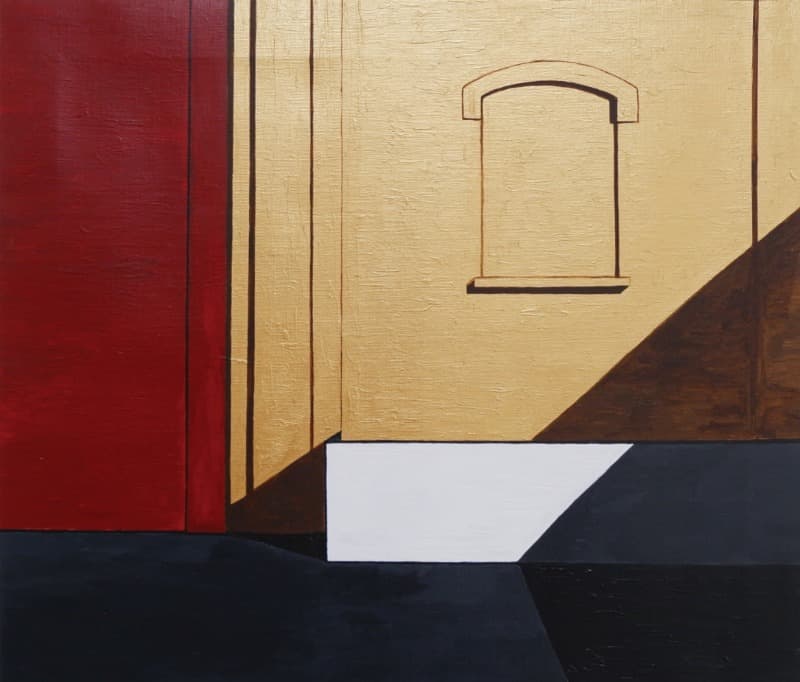Fondazione Prada 6 · acrylic on canvas · 45×53cm · 2020 · Fondazione Prada 6 · acrylic on canvas