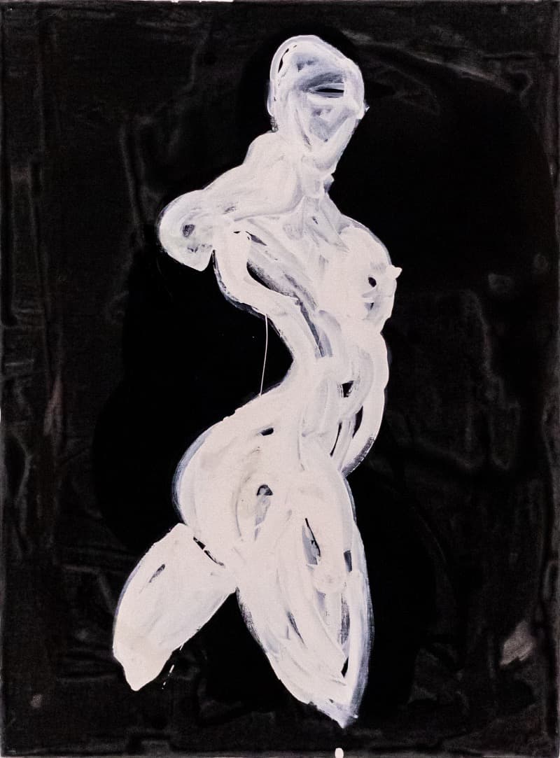 심연(深淵) 3 · 캔버스에 아크릴채색 · 72x53cm · 2019