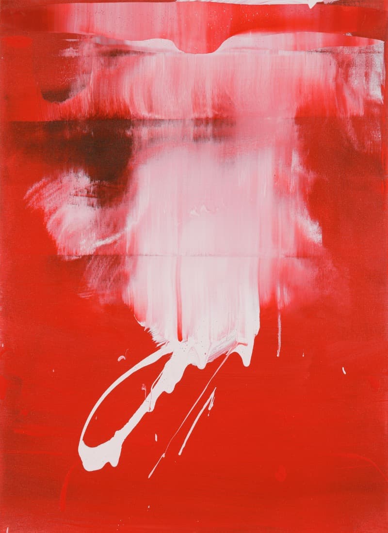 Shin Min Joo. Uncertain Emptiness 20-71 · Acrylic on canvas · 73 x 53 cm · 2020 Courtesy of the artist & PKM Gallery · Shin Min Joo. Uncertain Emptiness 20-71 · Acrylic on canvas