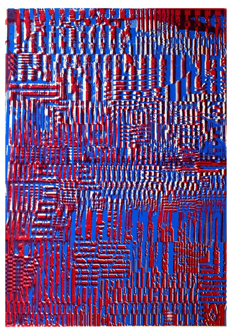 Balance Print Composition_001 · Silkscreen Print · A3 · 2020 · Balance Print Composition_001 · Silkscreen Print