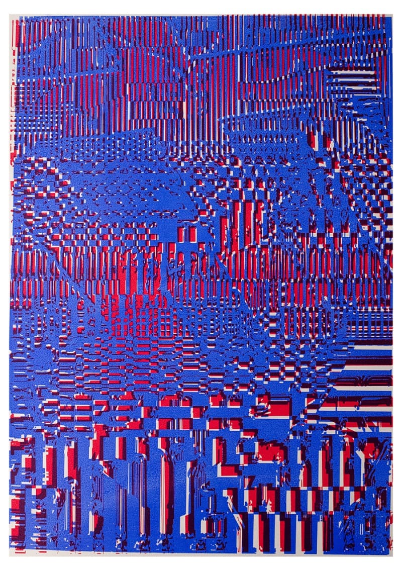 Balance Print Composition 003 · Silkscreen Print · A3 · 2020 · Balance Print Composition 003 · Silkscreen Print