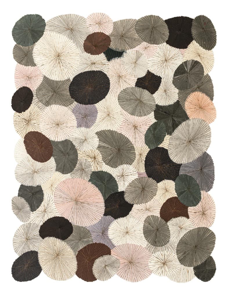 The Street · Mixed media on mulberry Hanji paper · 170 x 130 cm · 2020 [출처] 갤러리현대 홈페이지 · The Street · Mixed media on mulberry Hanji paper