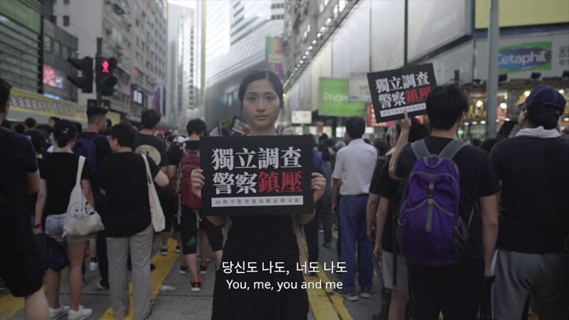 정연두_<소음 사중주> · 4채널 영상과 음향 · 2019 [출처] 국립아시아문화의전당 홈페이지 · JUNG Yeondoo_Noise Quartet · 4-Channel Video with Sound