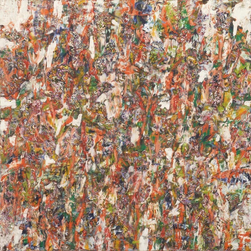 El Ayer Se Fue · Oil on canvas · 152.4 x 152.4 cm (60 x 60 in) · 2019 © Oliver Arms [출처] 제이슨함 · El Ayer Se Fue · Oil on canvas