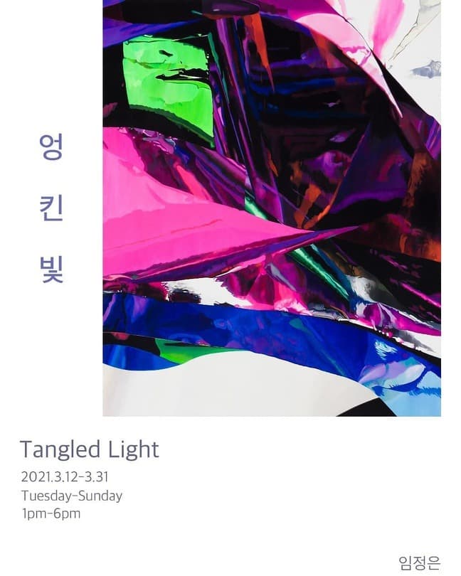 임정은 : 얼킨 빛 포스터