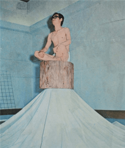 도(道) · 퍼포먼스 · 1970 (출처= 경기도미술관) · 道 · Performance