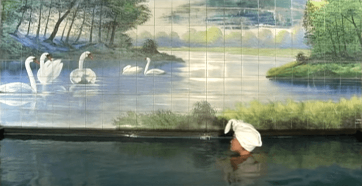 백조 · 싱글채널비디오 · 4분 45초 · 2007 (출처= 경기도미술관) · Swan · single channel video