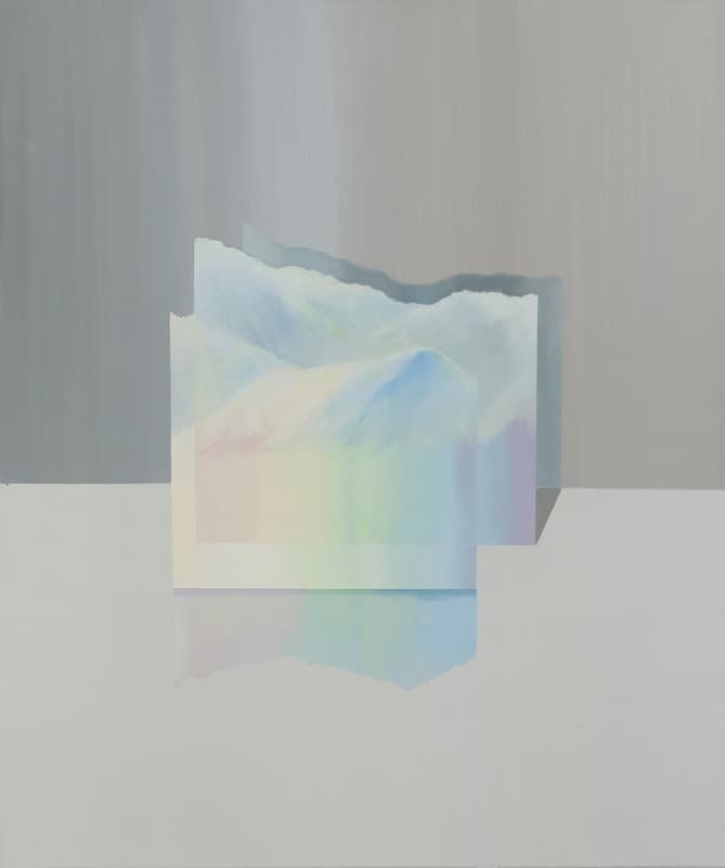 toned landscape · Oil on canvas · 72.7x60.6cm · 2020 (출처= 더 트리니티) · toned landscape · Oil on canvas