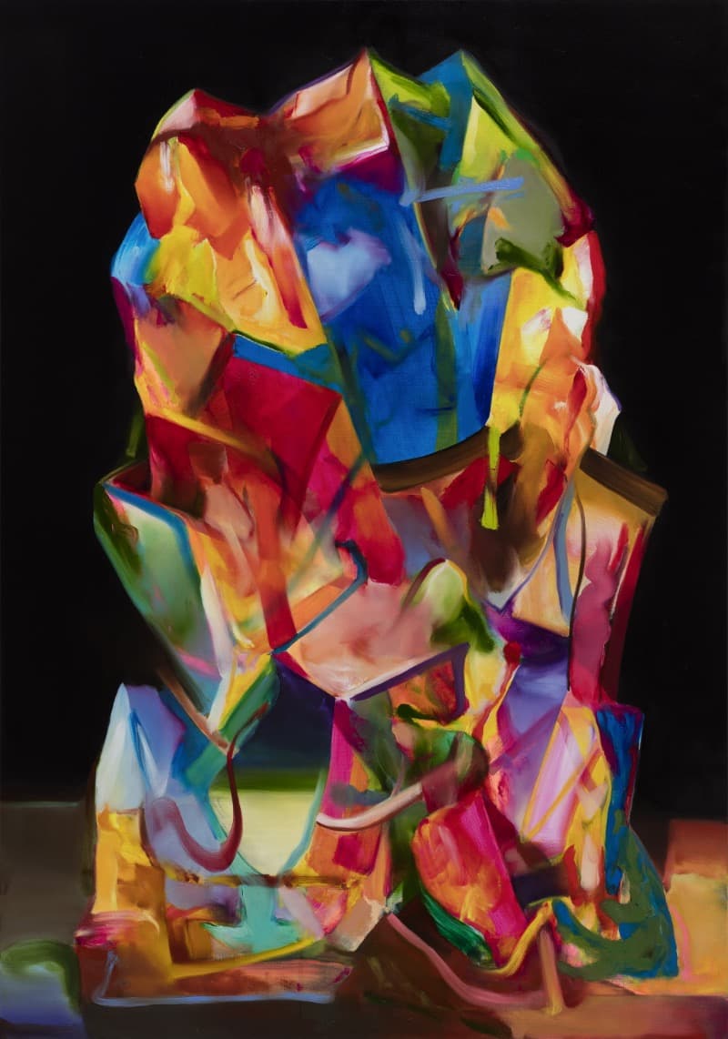 하지훈, gemstone isle#28, · 캔버스에 아크릴, 유채 · 150x105cm · 2018(출처:신세계갤러리 홈페이지)