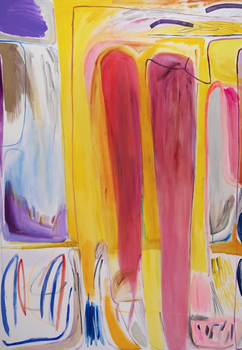 조재 - Summing up Flexibility 19 · 캔버스에 아크릴 · 120x200cm · 2019 (출처:신세계갤러리)