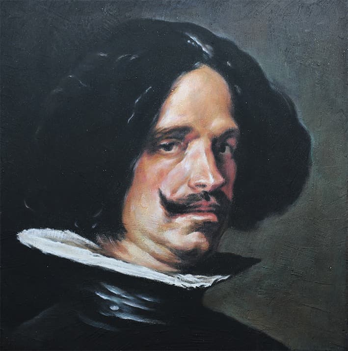 Homage V · Acrylic on canvas · 76x77cm · 2021 (출처= 누크갤러리) · Homage V · Acrylic on canvas