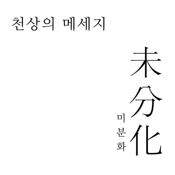 전종철 : 미분화 - 천상의 메세지