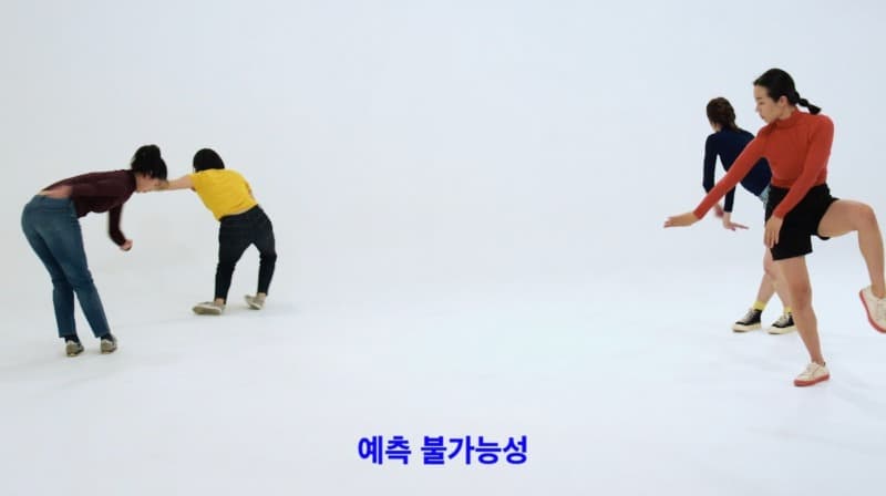 Zeros:오류의 동작 · 2채널 HD 비디오 · 13분 20초 · 2020 (출처 = 대안공간루프)