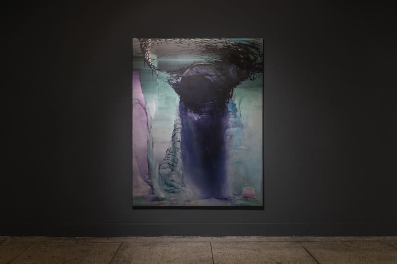 프록시마의 물 · oil on canvas · 180x140cm · 2021 (이미지 출처 = 프로젝트 스페이스 사루비아) · H2O from Proxima · oil on canvas