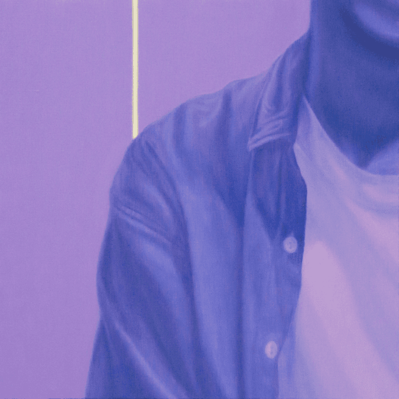 김성훈, close3 · 캔버스에 유채 · 130.3 x 130.3 cm · close3 · oil on canvas