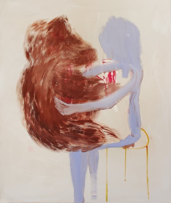 Bar · oil on canvas · 120 x 100 cm · 2011 (출처= 우손갤러리) · Bar · oil on canvas
