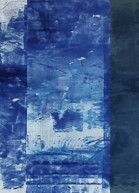 Pond · 캔버스에 아크릴 · 73 x 53 cm · 2019 · Pond · Acrylic on canvas