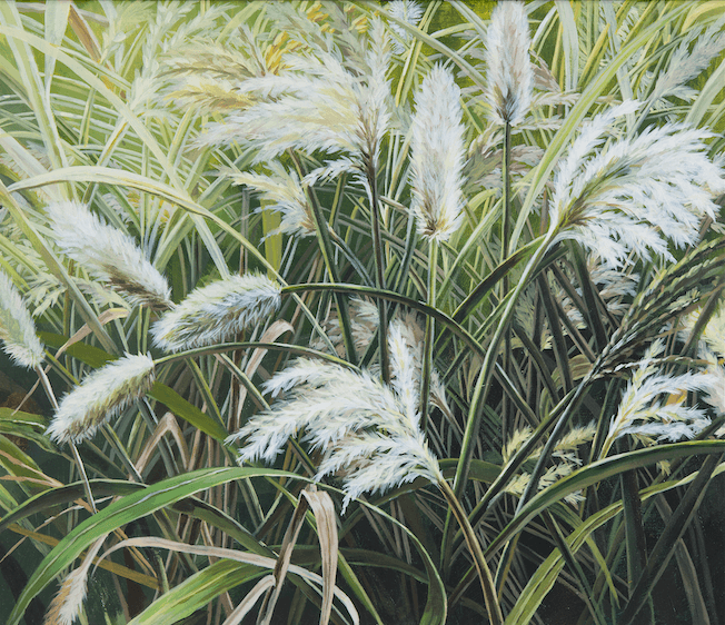 조용한 울림-봄 · Acrylic on canvas · 45.5x53.0cm · 2021 (이미지 제공 = 갤러리 너트) · Acrylic on canvas