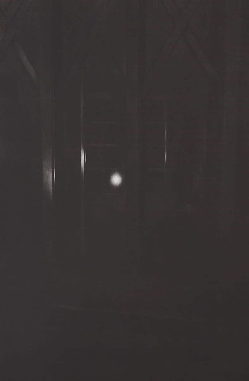 박우진, <The faraway nearby #2> · 메조틴트 · 60x40cm · 2020 (이미지 제공 = 두산갤러리)