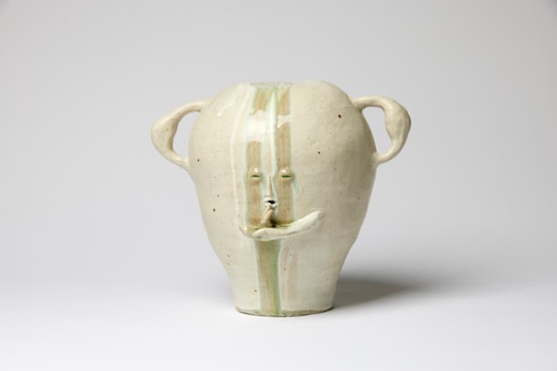 Vomit Womb, ceramic · ceramic · 32x29x23cm · 2021 (출처= 갤러리2) · Vomit Womb, ceramic · ceramic