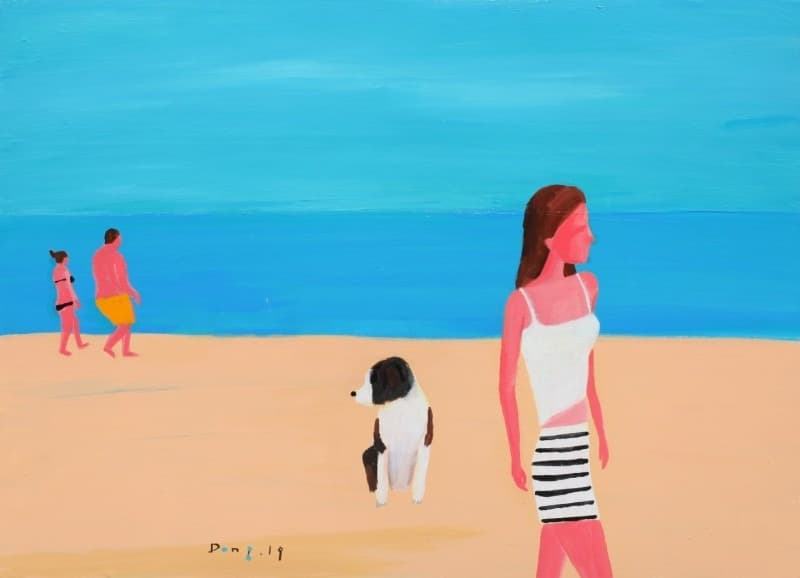 Good friends · 캔버스에 아크릴 · 73 x 53 cm · Acrylic on canvas