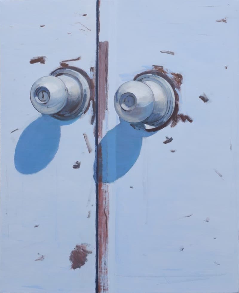이현우  문 · oil on canvas · 60x50cm · 2021 (이미지 제공 = 아트스페이스영) · oil on canvas