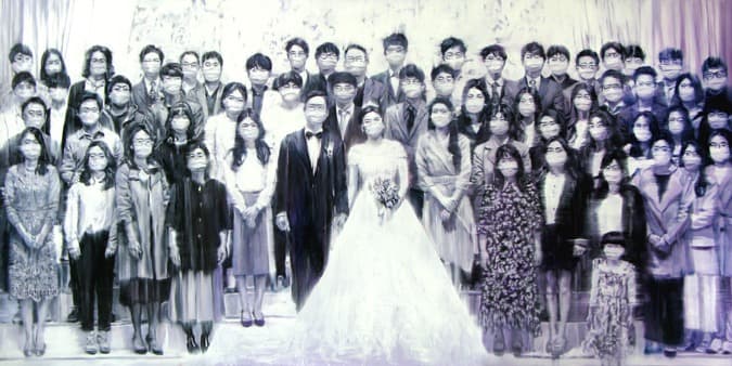 MAY · Oil on canvas · 97 x 193.9cm · 2020 (출처= 성남큐브미술관)