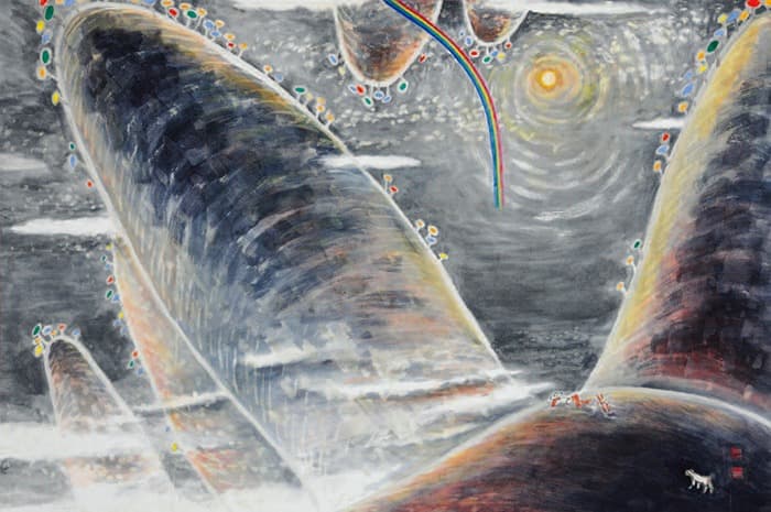 설화(說話) 2 · 98.5 x 66.5 cm · 1994