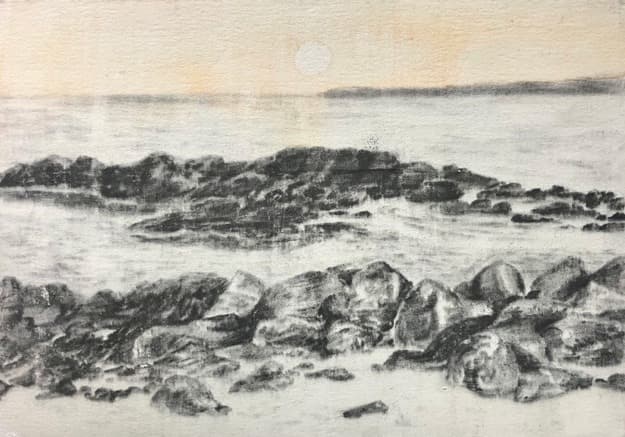 간조 · 실크스크린 · 21 x 30cm · 2021 (출처= 갤러리오누이)