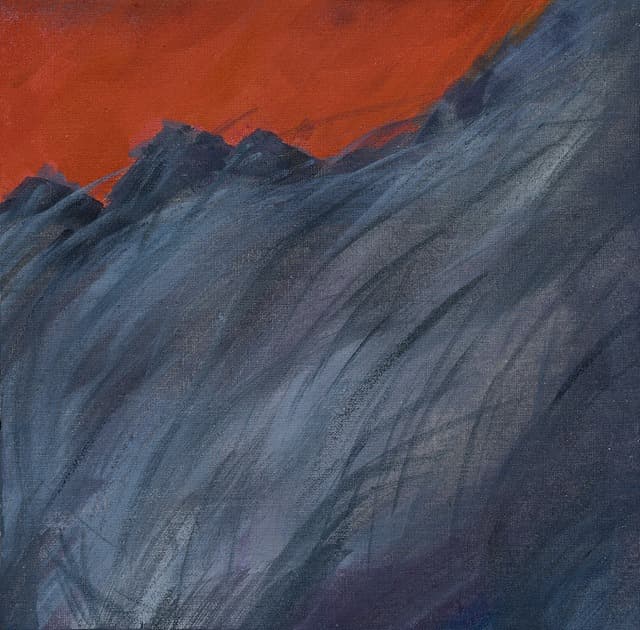 The song of windⅡ · Tempera · 30x30x6cm · 2020 (출처= 갤러리 더 플로우) · The song of windⅡ · Tempera