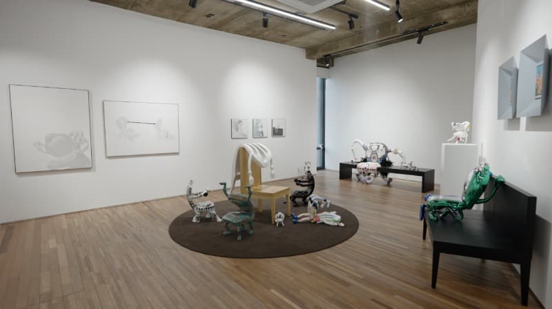 전시전경 (이미지 출처 = Gallery BHAK)