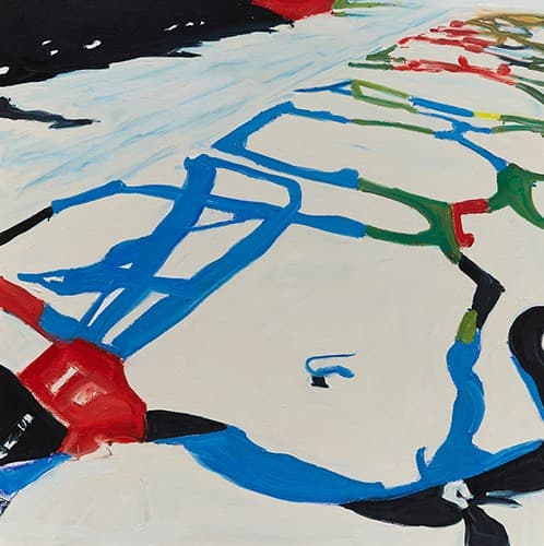 Untitled · Oil on canvas · 135 x 135 cm · 2021 (출처= 갤러리바톤) · Untitled · Oil on canvas
