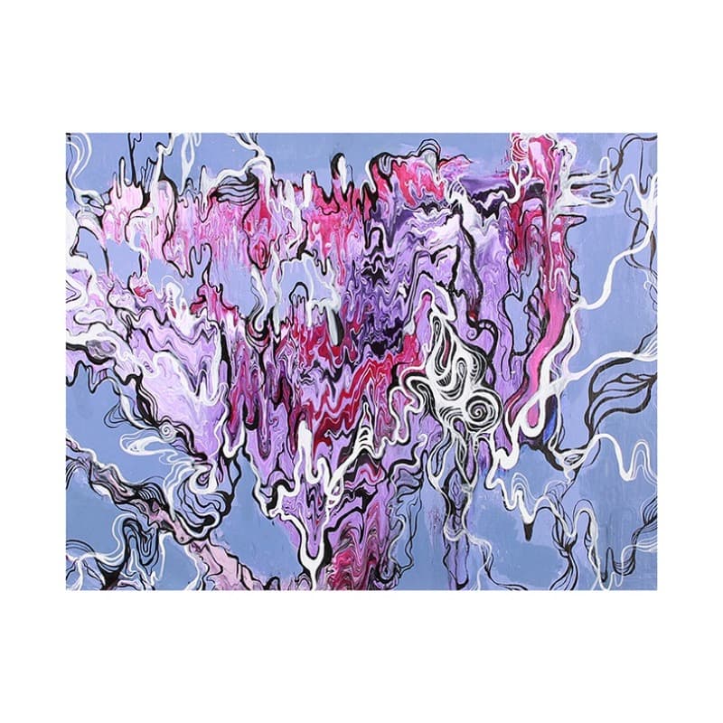 Darkness & light · Acrylic on canvas · 53x45.5cm · 2020 (출처= schengen gallery) · Darkness & light