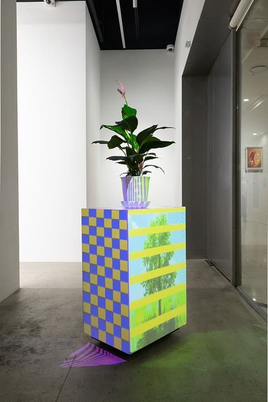 김안나, Object Portrait #1 · 프로젝션 매핑 · 2021 (출처= 021갤러리) · Object Portrait #1