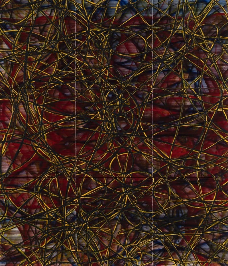 기억된 미래 · Oil on canvas · 159.5*136.5cm · 2019 (출처= 광주시립미술관)