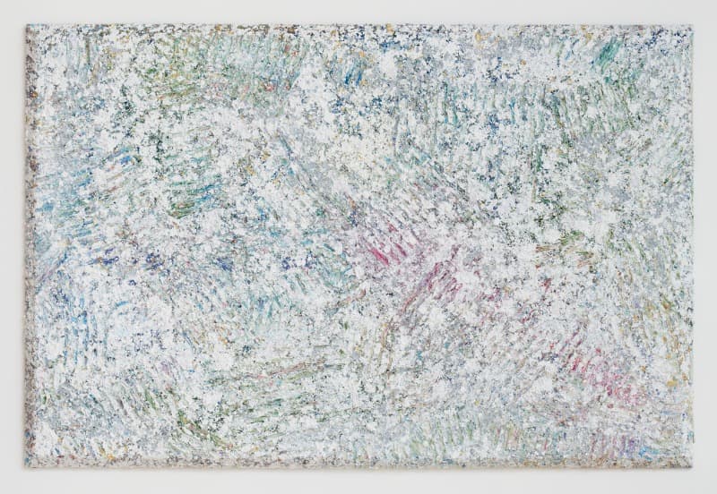 In Now · Acrylic on canvas · 121.9 cm × 182.9 cm × 10.2 cm · 2021 (출처= 페이스갤러리) · In Now · Acrylic on canvas