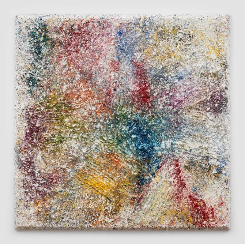 Spin and Splash · Acrylic on canvas · 182.9 cm × 182.9 cm × 9.5 cm · 2021 (출처= 페이스갤러리) · Spin and Splash · Acrylic on canvas