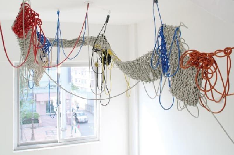 이광호, 《knot-beyond the inevitable for post poetics》 · 2012 (이미지 출처 = 국립현대미술관) · Lee Kwang-ho 《knot-beyond the inevitable for post poetics》
