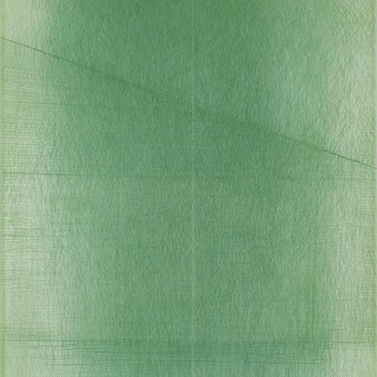 서숙희, 그림자와 빛-집과 대나무 · acrylic on acrylic panel · 73 x 40 cm · 2021 · acrylic on acrylic panel