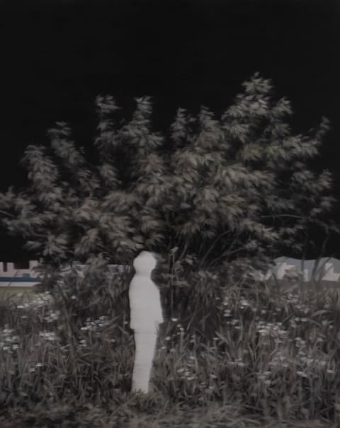 야행 · Oil on canvas · 90.9 x 72.7cm · 2020 (출처= 교동미술관)