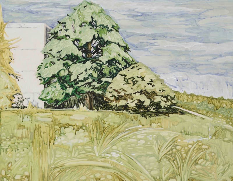 정재원, Before We Leave · 장지에 혼합매체 · 31.8×40.9cm · 2021 (이미지 제공 = (재)한원미술관) · Jung Jaewon, Before We Leave