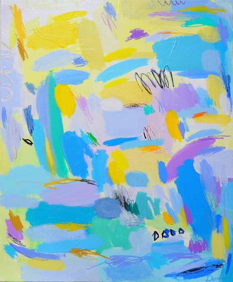 Amuse · 캔버스에 혼합재료 · 60.6 x 72.7 cm · 2020 (출처=갤러리일호) · Amuse · mixed media on canvas